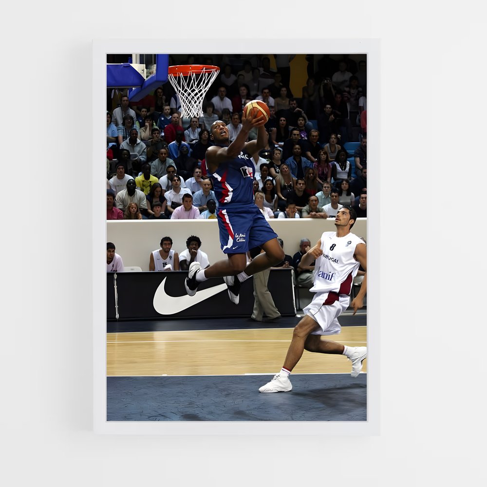 Poster Boris diaw – affiche Basketball (vue 3)